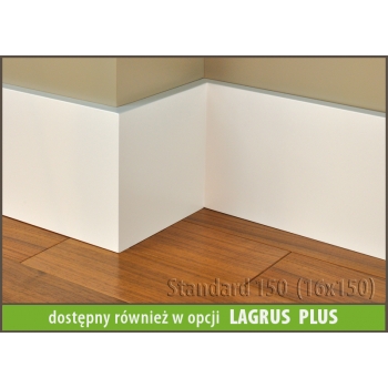 Listwa przypodłogowa MDF Standard 150 16x150x2440 mm - Lagrus